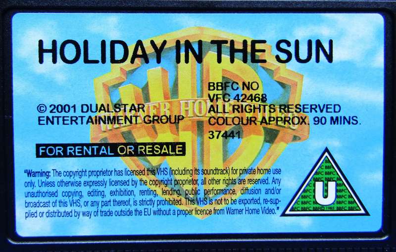 Holiday in the Sun - Olsen Twins - VHS Tape (2001)