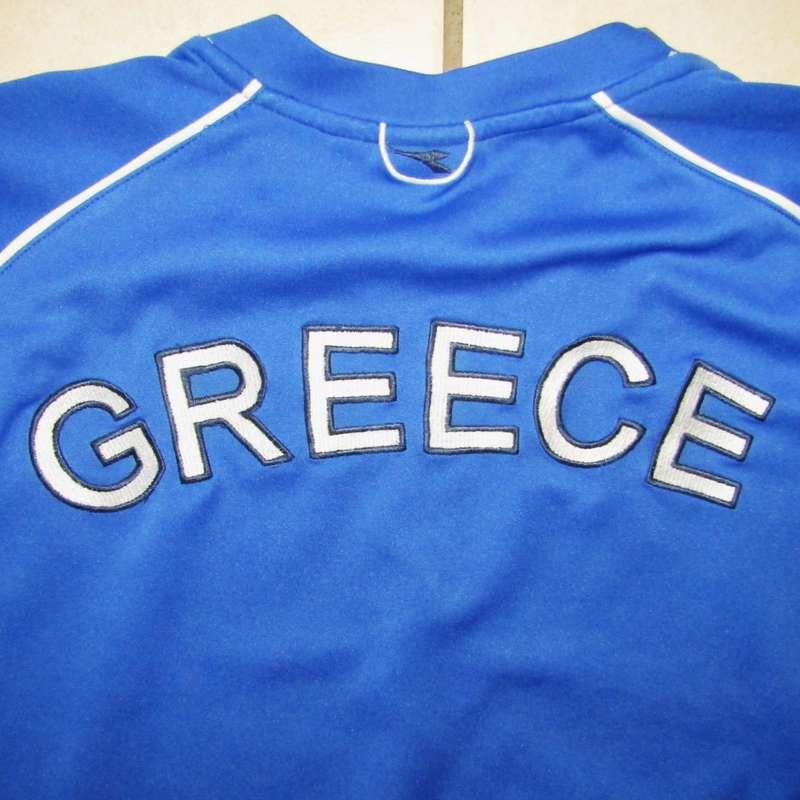 Old Diadora Greece Football Jersey - Large Size