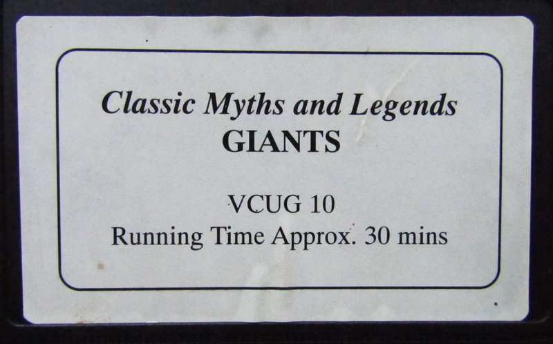 Giants - Myths and Legends - Children's VHS Video Tape