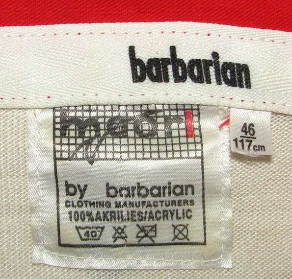 Old Barbarian Number 19 Players Rugby Jersey