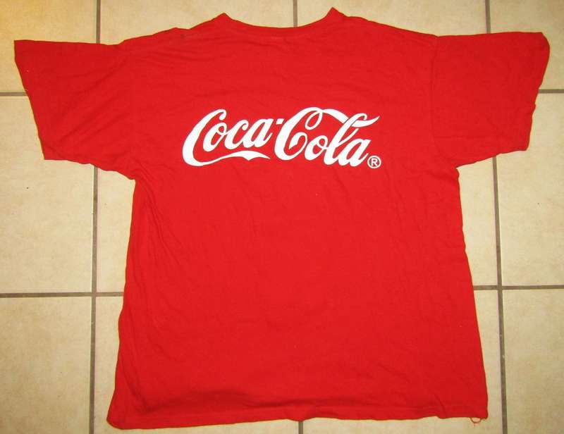 Old Coca Cola Advertising T-Shirt
