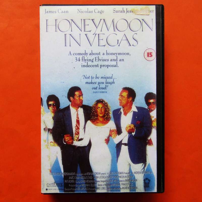 Honeymoon in Vegas - Nicolas Cage - Movie VHS Tape