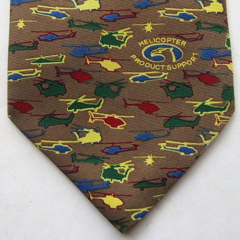 Old Denel Helicopter Neck Tie