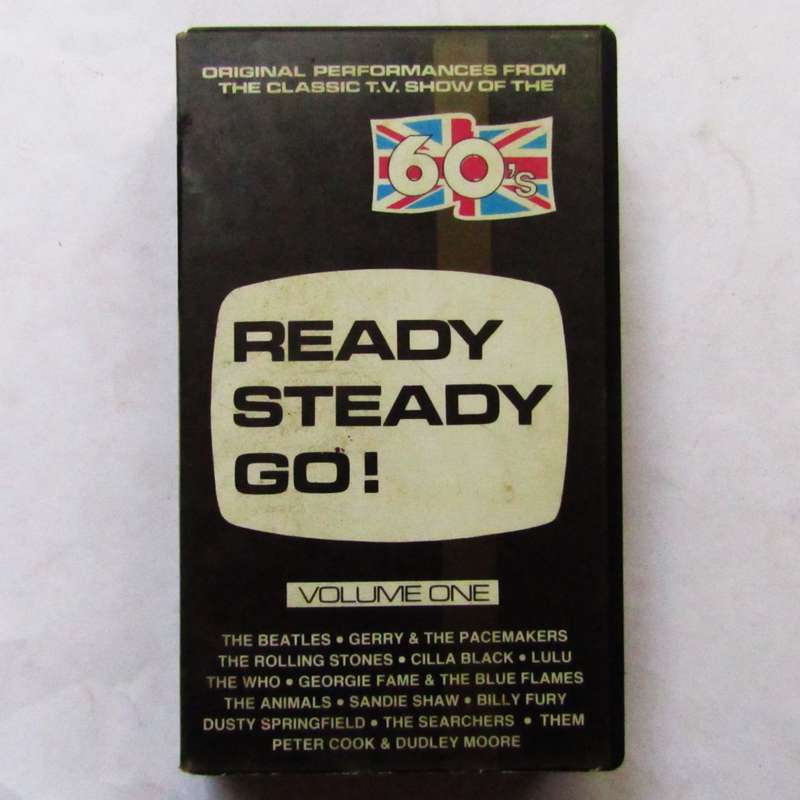 Ready Steady Go! - Volume 1 - TV Show VHS Tape (1983)