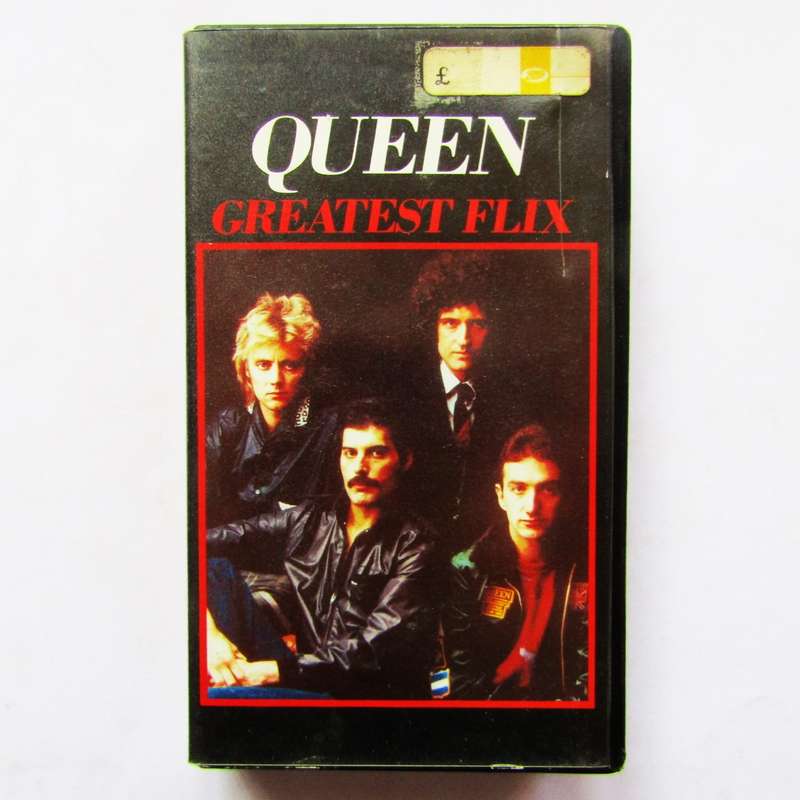 Queen - Greatest Flix - VHS Video Tape (1981)