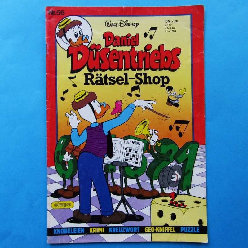 German Walt Disney Comic Book (1984)