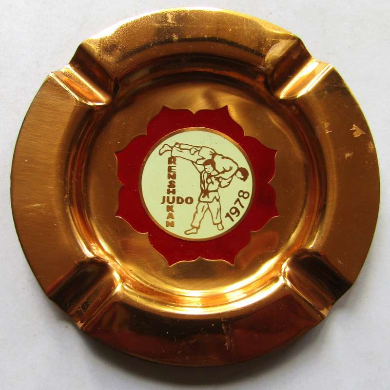 1978 Renshukan Judo Copper Ashtray