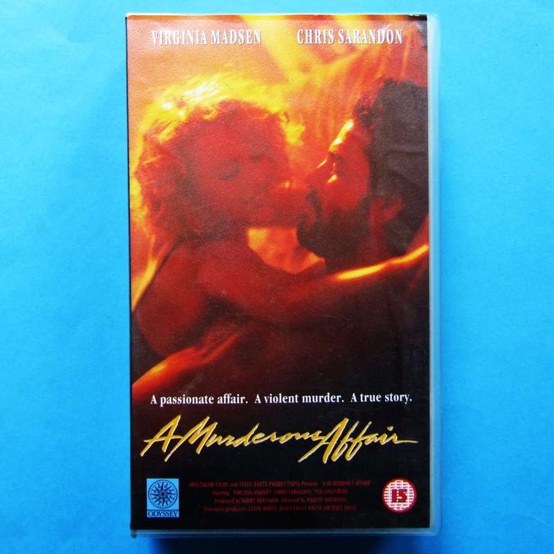 A Murderous Affair - Movie VHS Tape (1993)