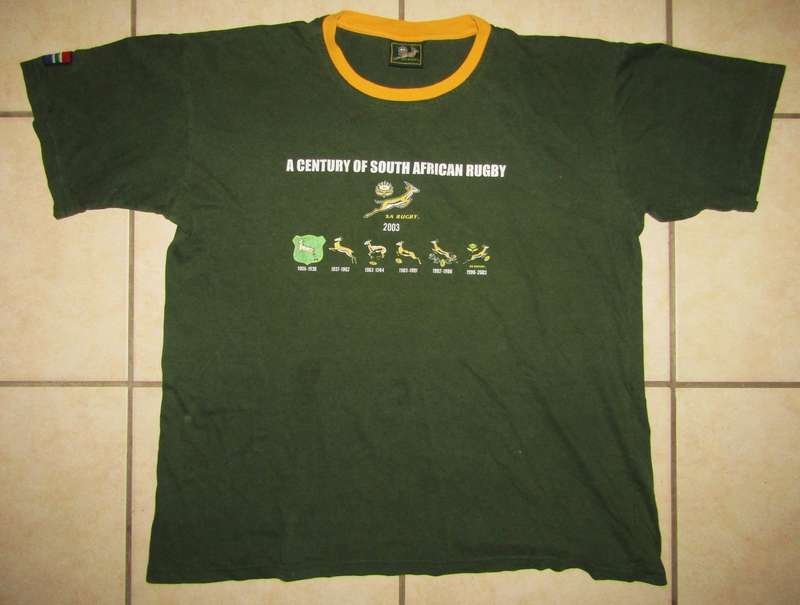 2003 Century of Springbok Rugby Shirt