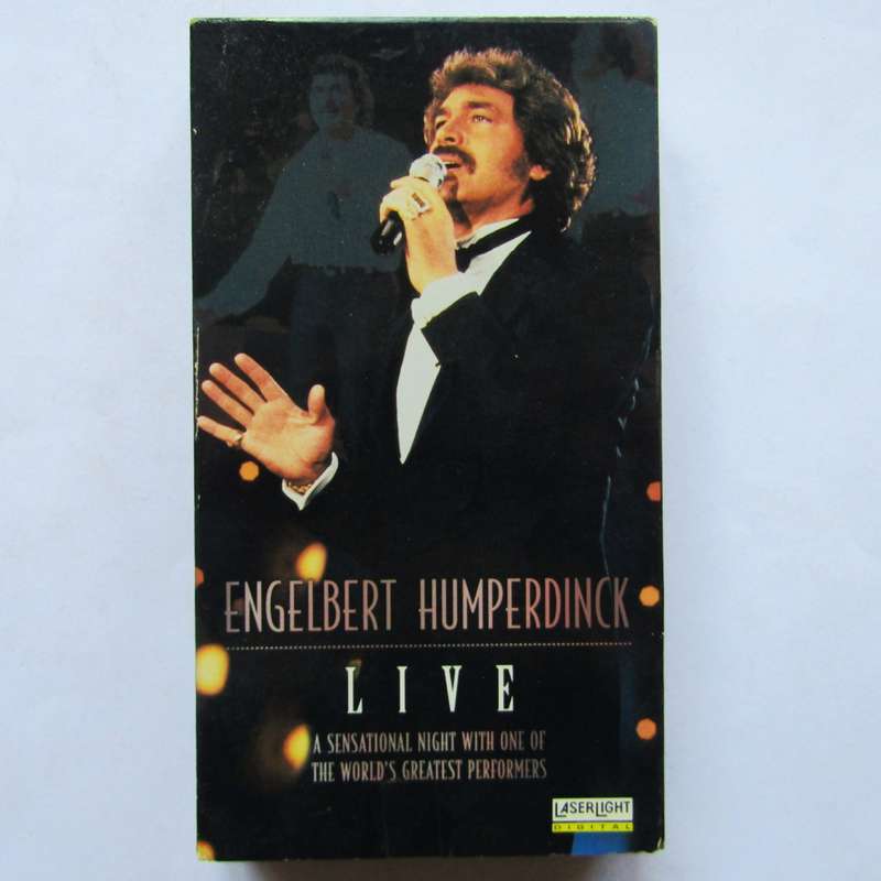 Engelbert Humperdinck Live - VHS Video Tape (1997)