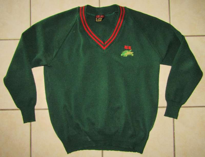 Old Wes Transvaal Rugby Pullover Jersey - Size 42