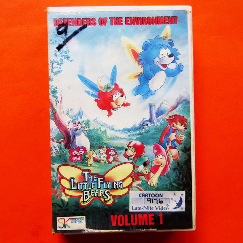 The Little Flying Bears Volume 1 - TV Series VHS Tape (1996)