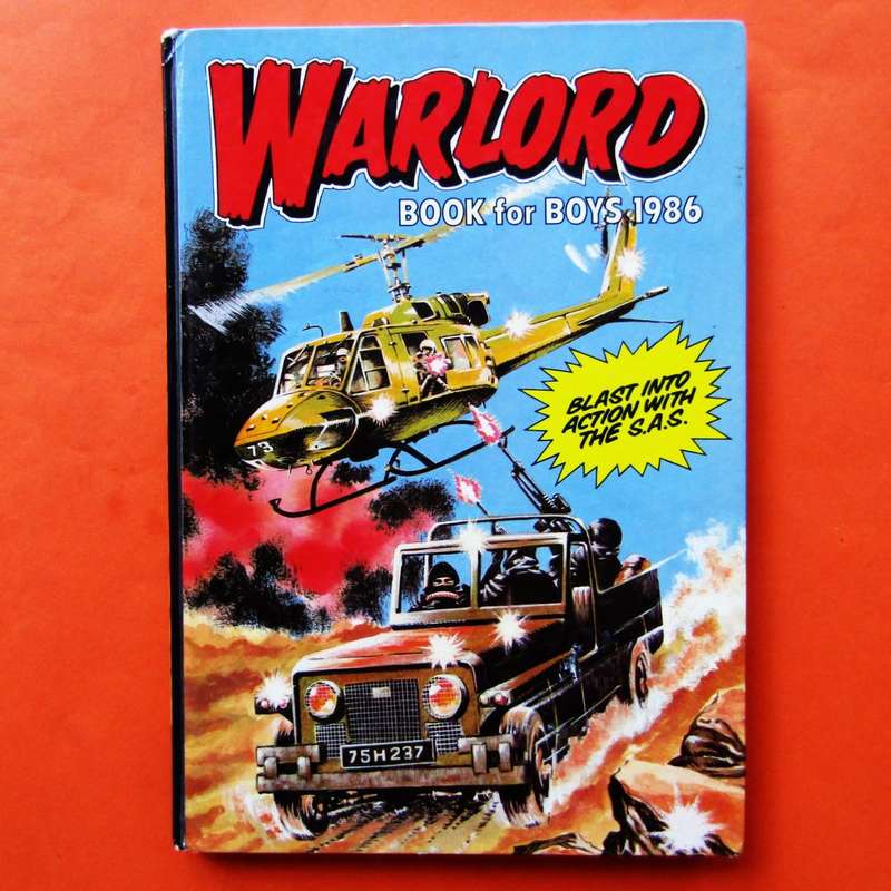 1986 Warlord Book for Boys Annual