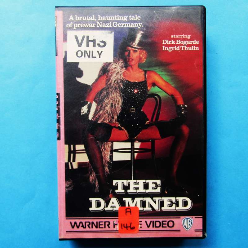 The Damned - Movie VHS Tape (1988)