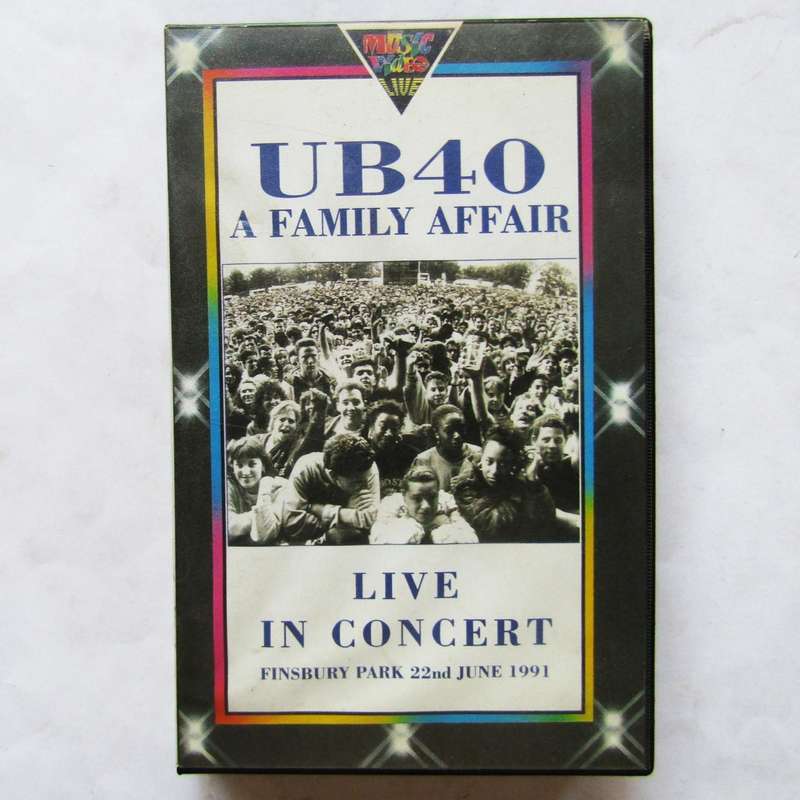 UB40 - A Family Affair - VHS Video Tape (1991)