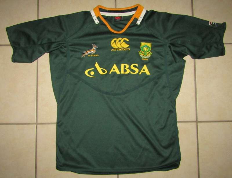 Old Springbok Rugby Jersey - Medium Size