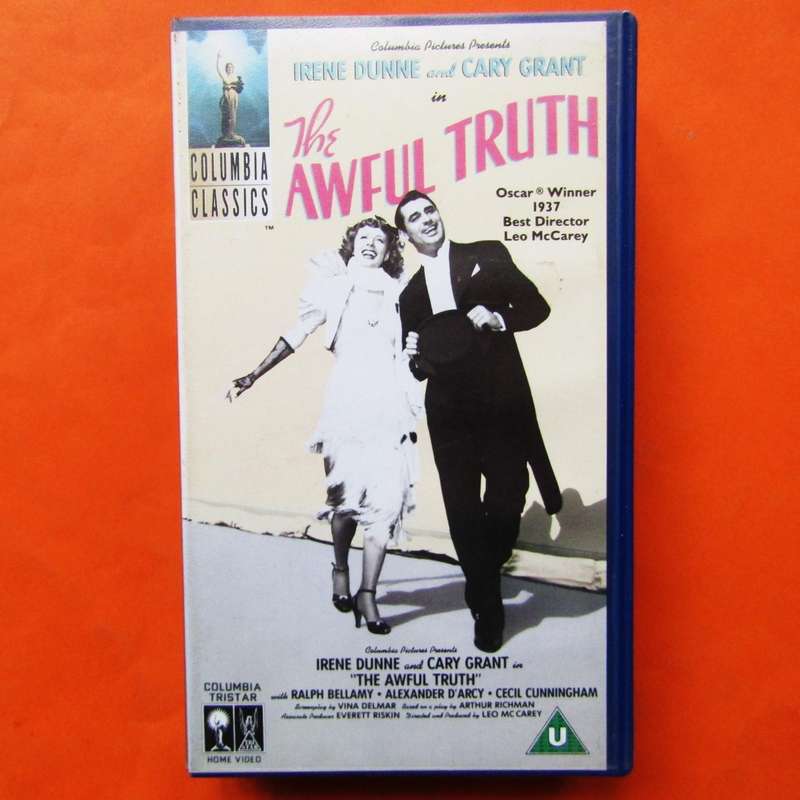 The Awful Truth - Classic Movie VHS Tape (1994)