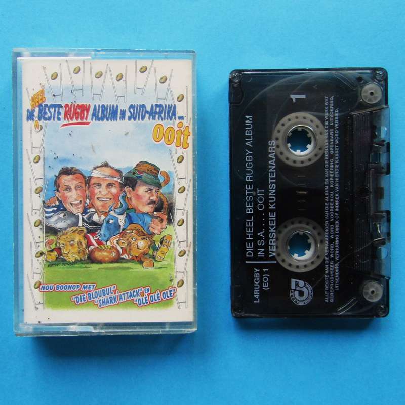 Die Beste Rugby Album in SA - Cassette Tape (1997)