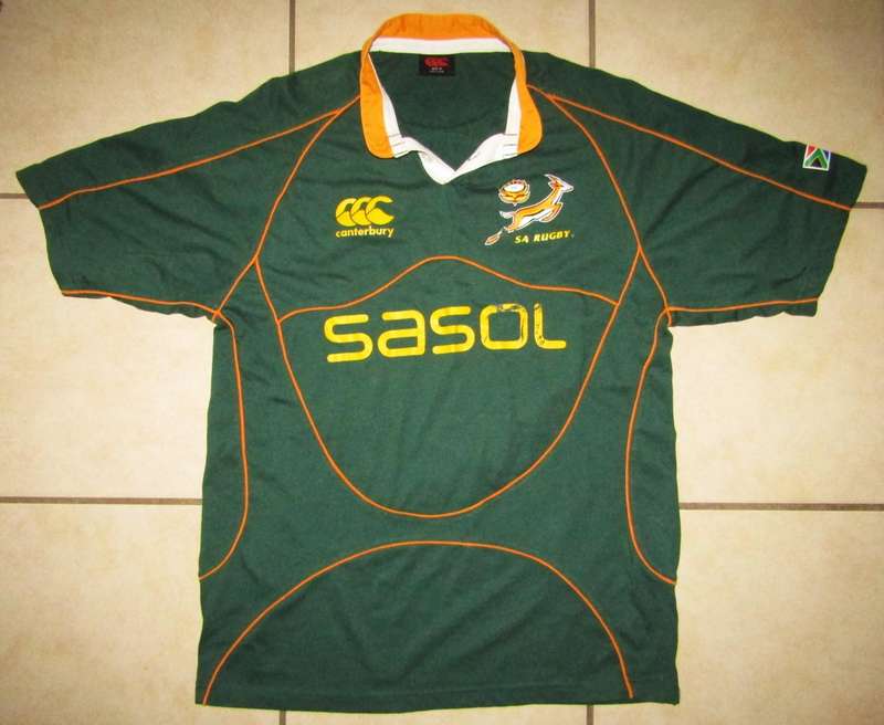 Old Springbok Rugby Jersey - Medium Size