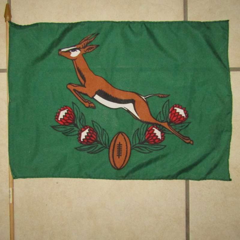 90's Springbok Rugby Flag