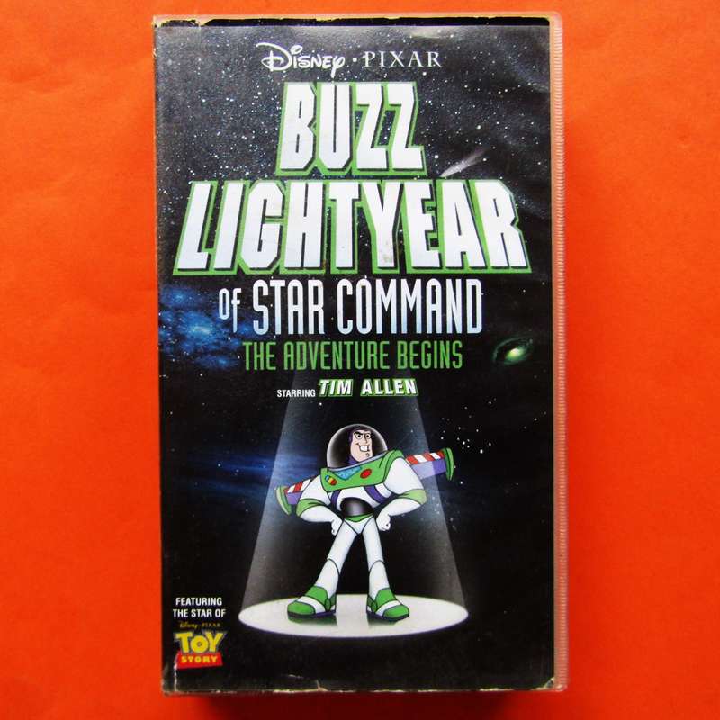 Buzz Lightyear - Walt Disney VHS Tape (2001)