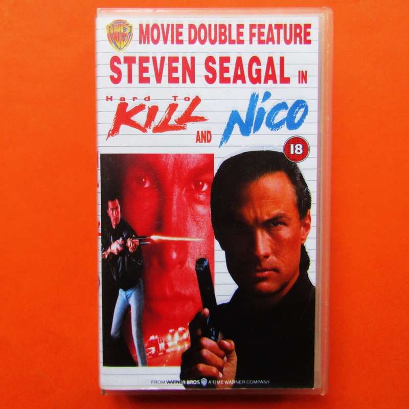 Steven Seagal - Double Movie VHS Tape (1991)