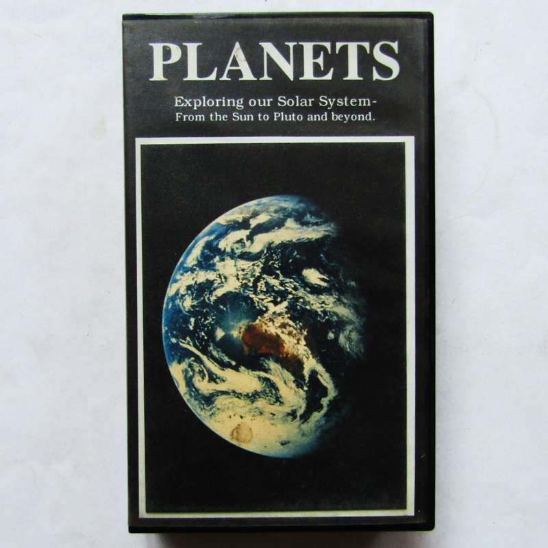 Planets - Space VHS Video Tape