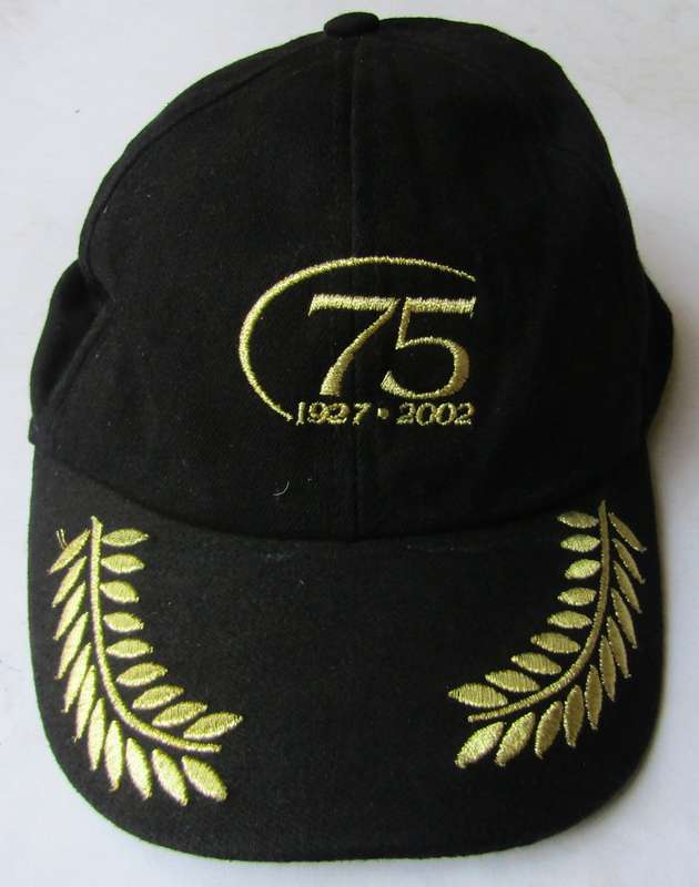 2002 CAT Caterpillar 75 Year Anniversary Cap