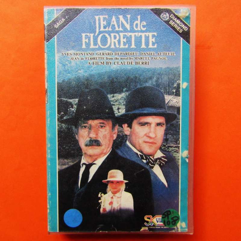 Jean de Florette - Gérard Depardieu - Movie VHS Tape (1988)
