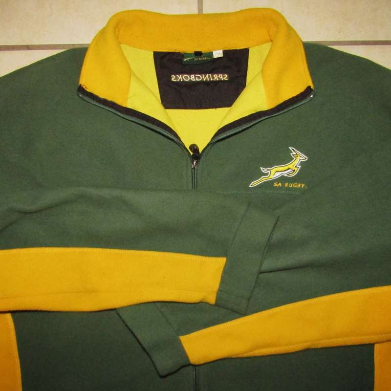 Old Springbok Rugby Tracksuit Jacket - Size 2XL