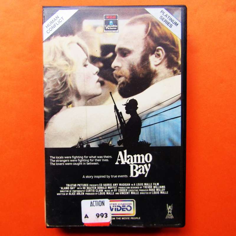Alamo Bay - Ed Harris - Movie VHS Tape (1987)