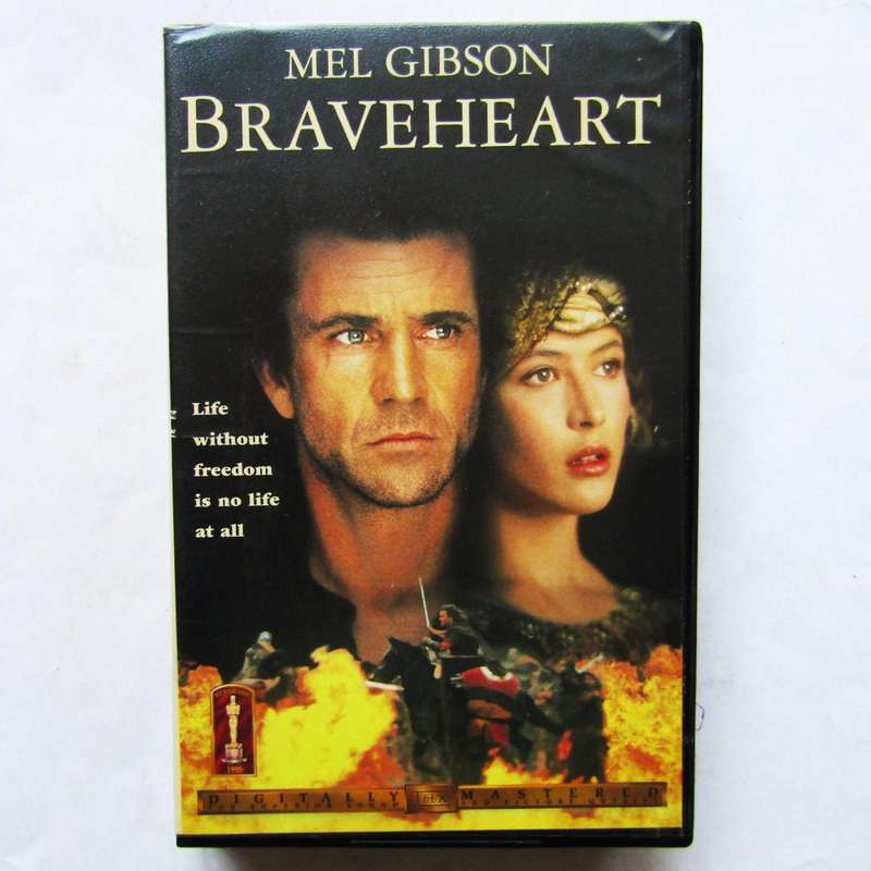Braveheart - Mel Gibson - Movie VHS Tape (1995)