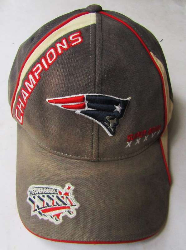 2002 Patriots NFL Superbowl Champions Cap