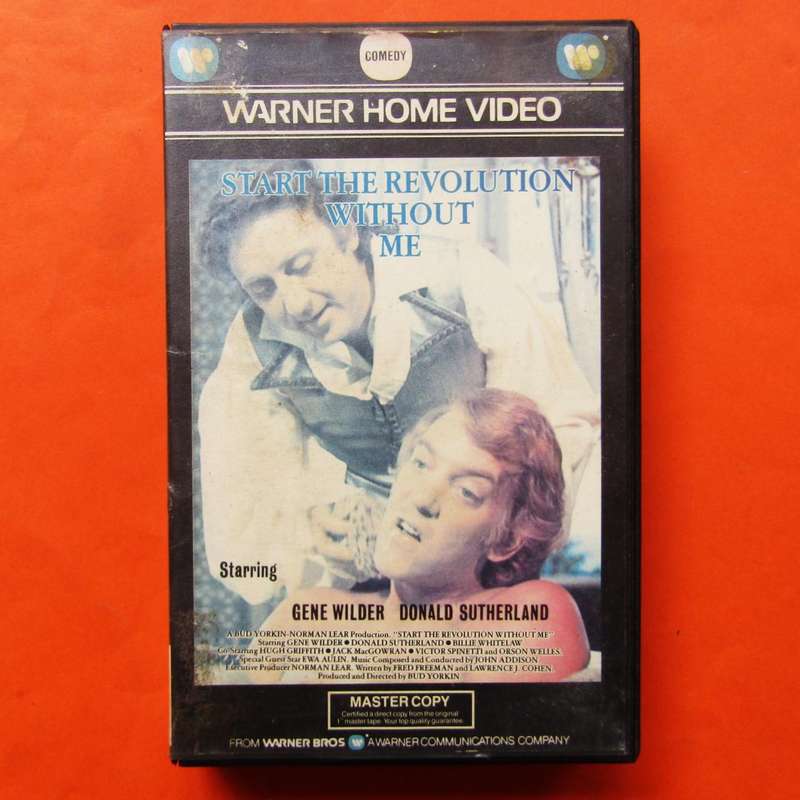 Start the Revolution Without Me - Movie VHS Tape (1985)