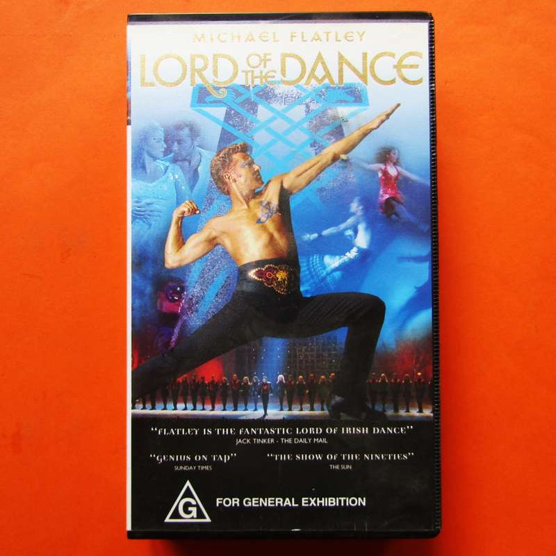 Lord of the Dance - Michael Flatley - VHS Video Tape (1996)