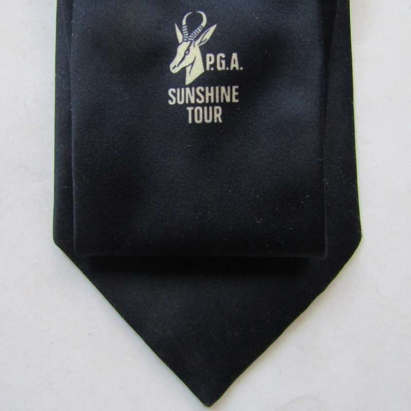 Old Springbok PGA Sunshine Tour Golf Neck Tie