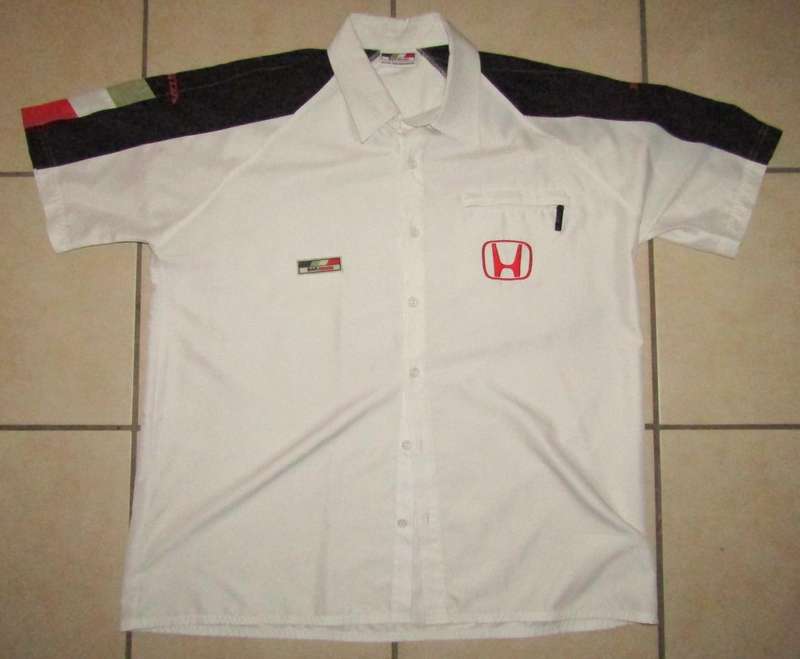 Old BAR Honda Racing Team Shirt - XL Size