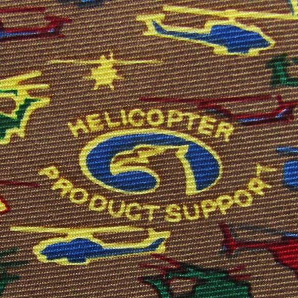 Old Denel Helicopter Neck Tie