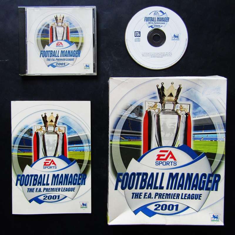 2001 Football Manager - Big Box PC Game