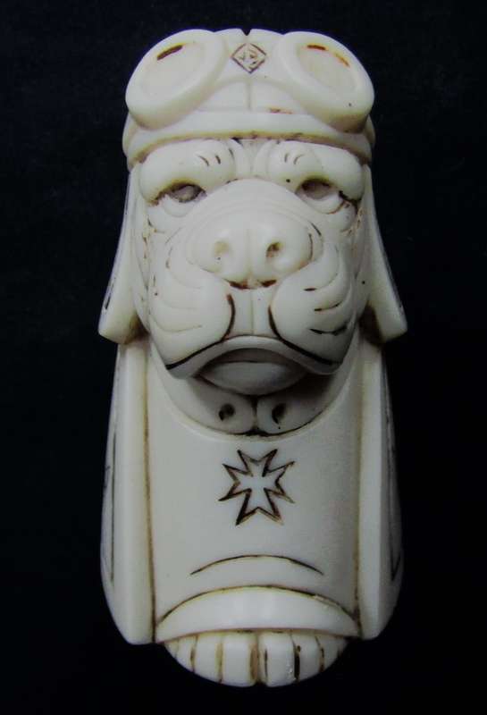Vintage John Biccard Collection - The Baron - Crushed Marble Sculpture Figurine