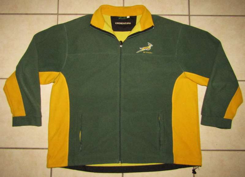 Old Springbok Rugby Tracksuit Jacket - Size 2XL