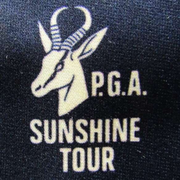 Old Springbok PGA Sunshine Tour Golf Neck Tie