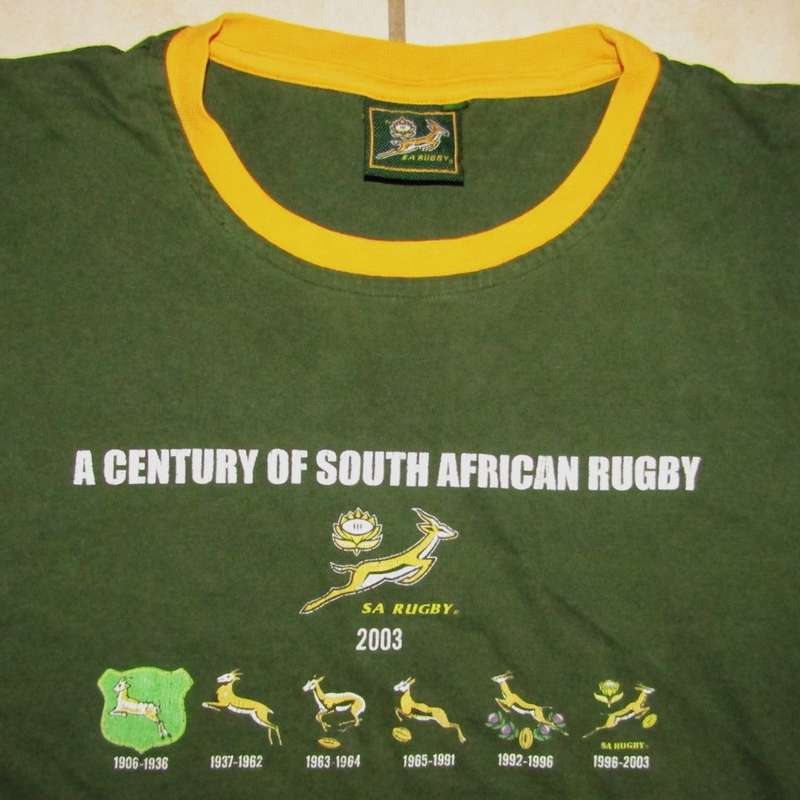 2003 Century of Springbok Rugby Shirt