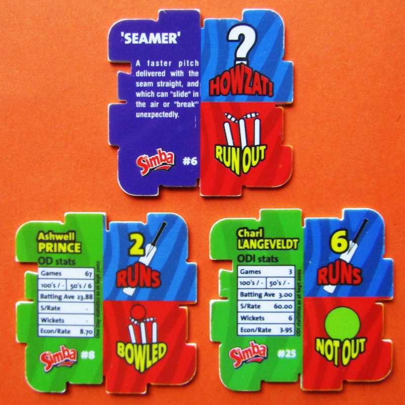 2003 ICC Cricket World Cup Tazos by Simba