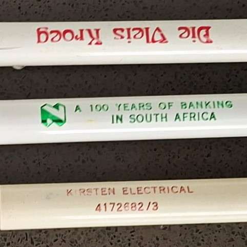 3 Old Parker Roller Ball Advertising Pens