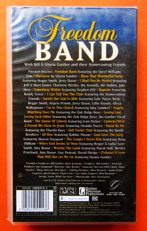 Freedom Band - Gospel VHS Video Tape (2002)