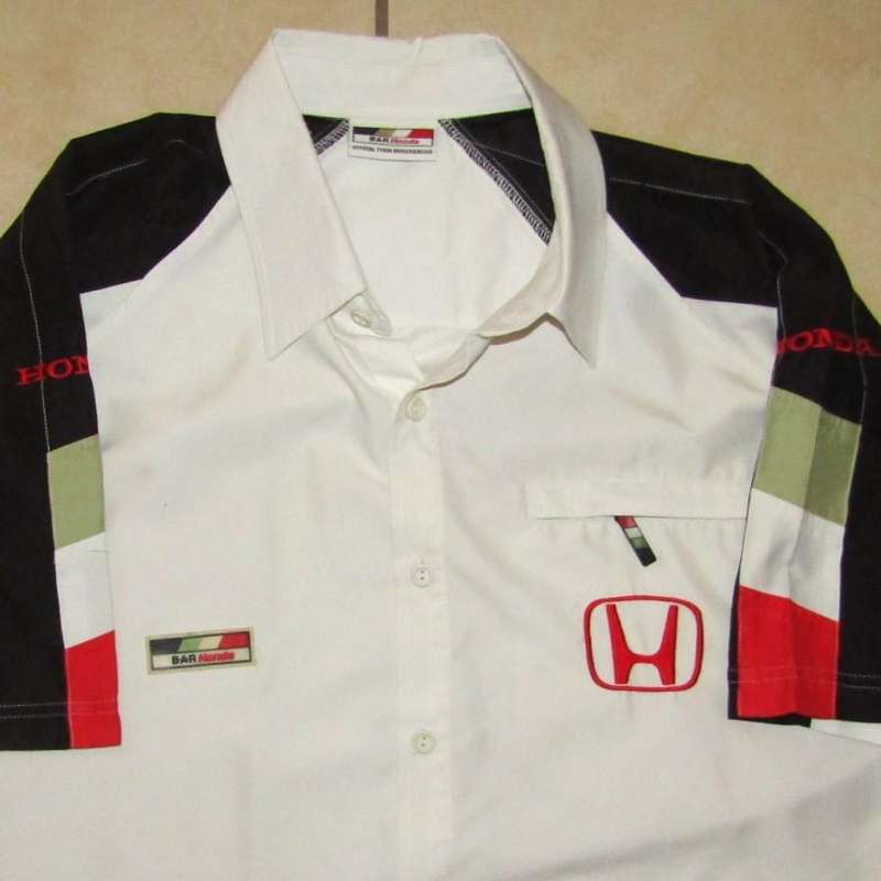 Old BAR Honda Racing Team Shirt - XL Size