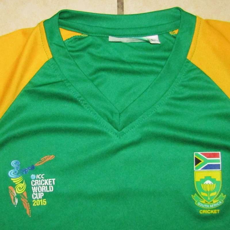 2015 World Cup SA Proteas Cricket Jersey - Large Size