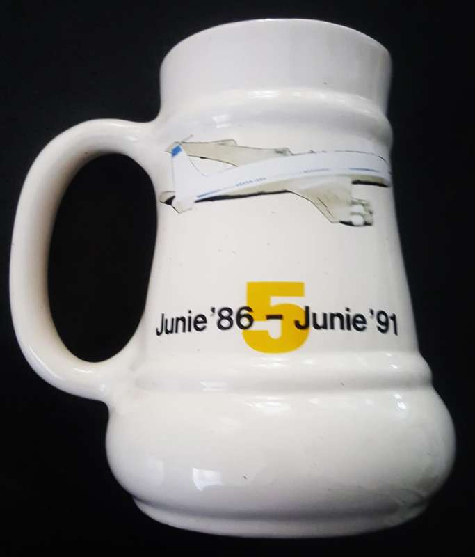 1991 SAAF 60 Squadron Beer Mug