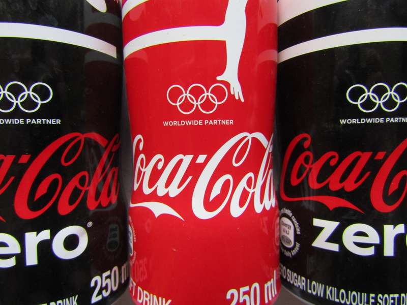 3 Coca Cola Olympic Partner 250ml Aluminium Bottles
